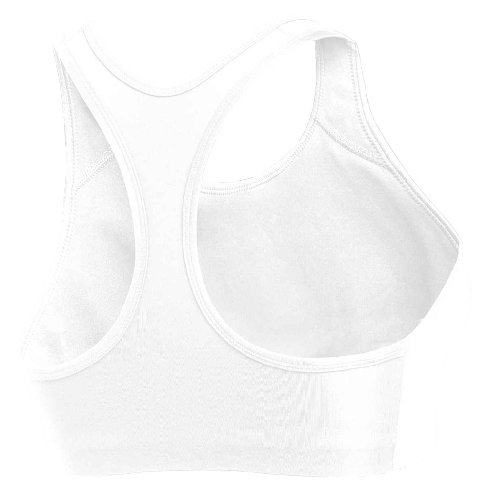Nike Swoosh Plus Size White Dri-FIT Medium Support Sports Bra Size 2X - Picture 3 of 9